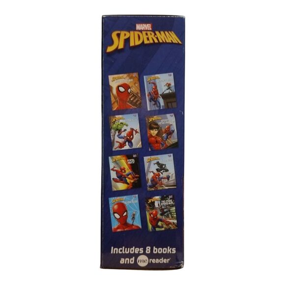 Marvel Spider-Man Me Reader 8-book Library & Electronic Reader (See Photos) NIB - Picture 4 of 6